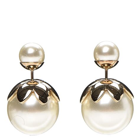 dior earrings dupe|dior tribal earrings real pearl.